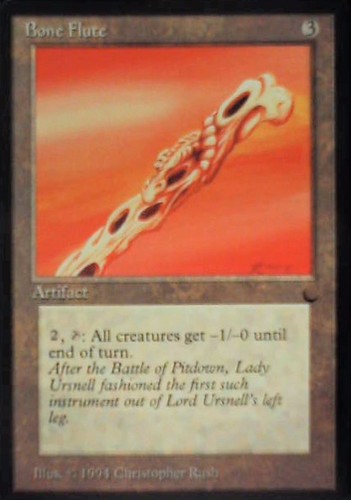 Bone flute the - bone,